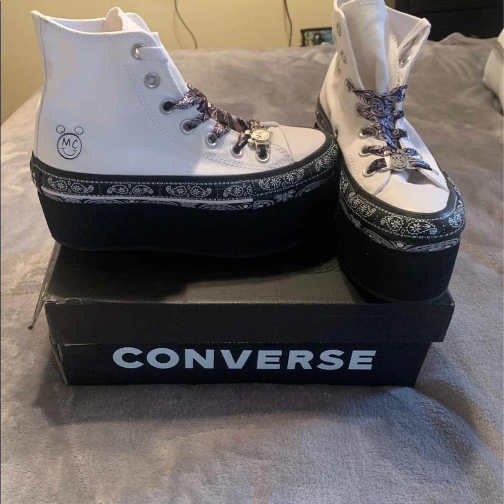 Miley Cyrus chuck platforms